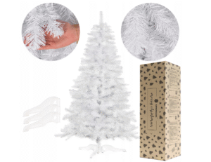 Balta kalėdinė eglutė 220 cm