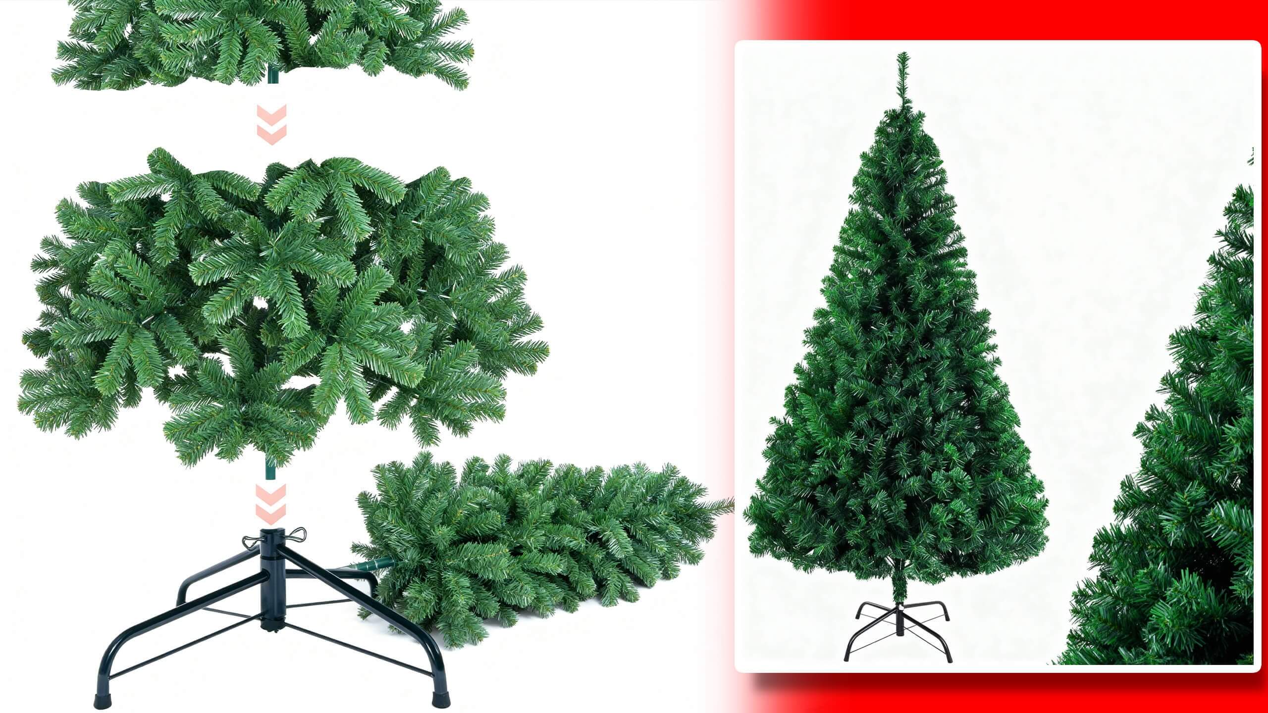 plastikinė eglutė 180 cm