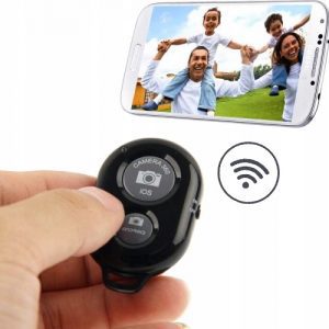 Universalus bluetooth pultelis telefonui fotografavimui