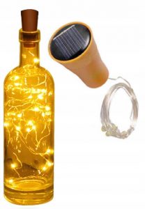 LED lemputės butelyje