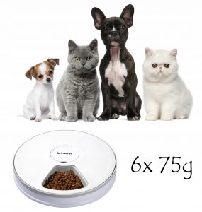 Automatinė maisto šėrykla katėms ir šunims