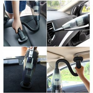 Pakraunamas automobilinis dulkių siurblys