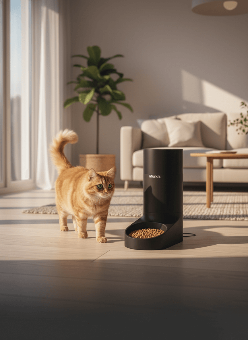 Automatinis maisto dozatorius katėms