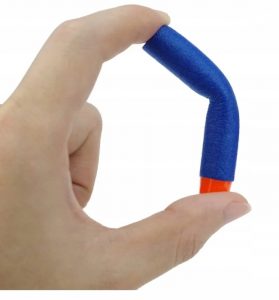 NERF tinkamų kulkų išvaizda