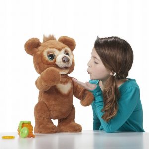 Interaktyvus žaislas vaikams meškiukas cubby furreal