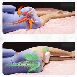 Ortopedinė pagalvė kojoms nuo stuburo skausmo
