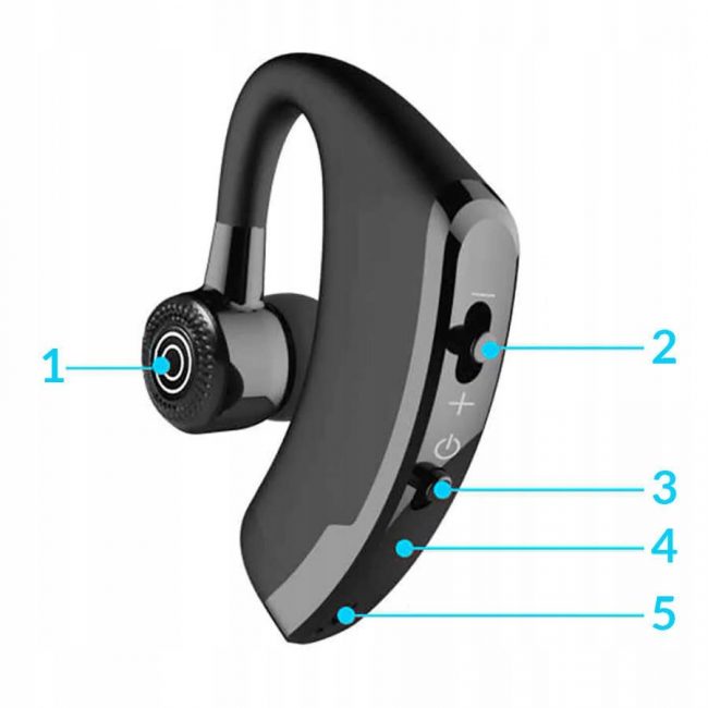 BT Stereo Headset V9 kaina laisvų rankų įrangos veikimas