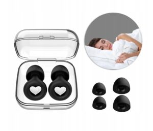 Miego ausų kištukai – silikoniniai triukšmą slopinantys ausų kamštukai