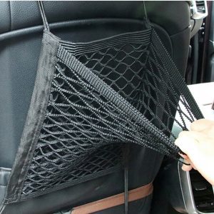 ElasticNet tinklelio kišenė automobilio centre