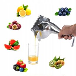 Šviežių vaisių sulčiaspaudė iš aliuminio lydinio