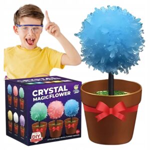 Kristalų auginimas vaikams