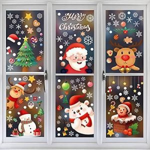 Kalėdiniai lipdukai (90 vnt.) | XMASCLINGS