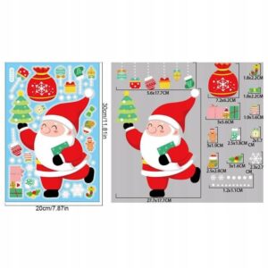 Kalėdų senelio lipdukai