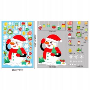 Kalėdiniai lipdukai langams