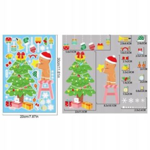 Kalėdiniai lipdukai langams