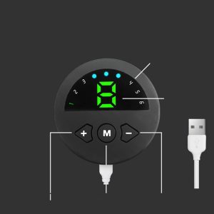 EMS raumenų stimuliatorius Abs treniruoklis raumenų tonikas USB įkraunamas elektrinis masažuoklis kojos ranka pilvas svorio metimas kūno rengybos treniruotė Unise, Type 8pack-3in1