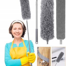 Teleskopinis dulkių valymo šepetys 2in1