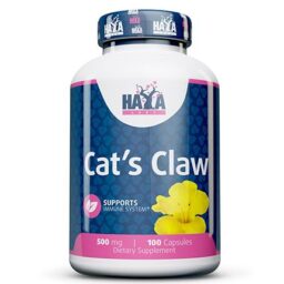 Haya Labs Cat’s Claw (Gauruotosios unkarijos žievės ekstraktas) 100 kaps.