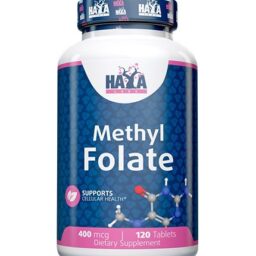 Haya Labs Methyl Folate (Metilo folatas) 120 tabl.