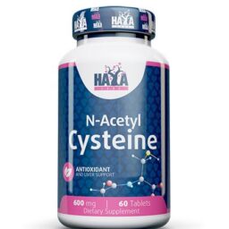 Haya Labs N-Acetyl Cysteine (NAC, N-acetil cisteinas) 60 tab.