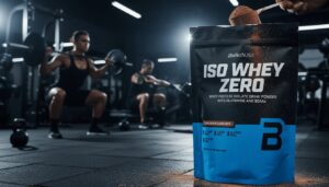 BioTech Iso Whey Zero 500g – baltymų izoliatas be laktozės. Grynas proteinas raumenų auginimui.
