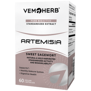 VemoHerb Artemisia 60 kapsulių – pelyno ekstraktas virškinimui