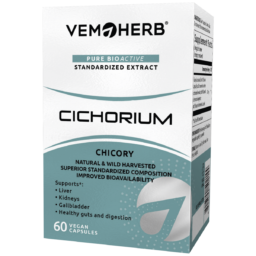 VemoHerb Cichorium (Paprastųjų trūkažolių ekstraktas) 60 kaps.