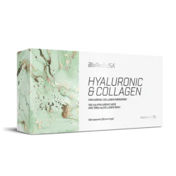 Biotech Hyaluronic & Collagen 120 kaps.