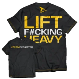 Dedicated Vyriški Marškinėliai "LIFT HEAVY"