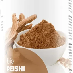 Nature's Finest tikrinių blizgučių (reishi grybų) milteliai, ekologiški 125 g.