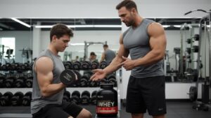 Sporto papildai raumenims – Optimum Nutrition Whey Gold 2.27kg didelė pakuotė