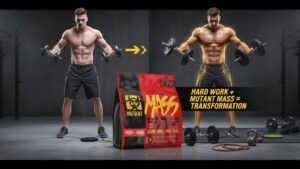 gaineris greitiems rezultatams kokybiška raumenų masė