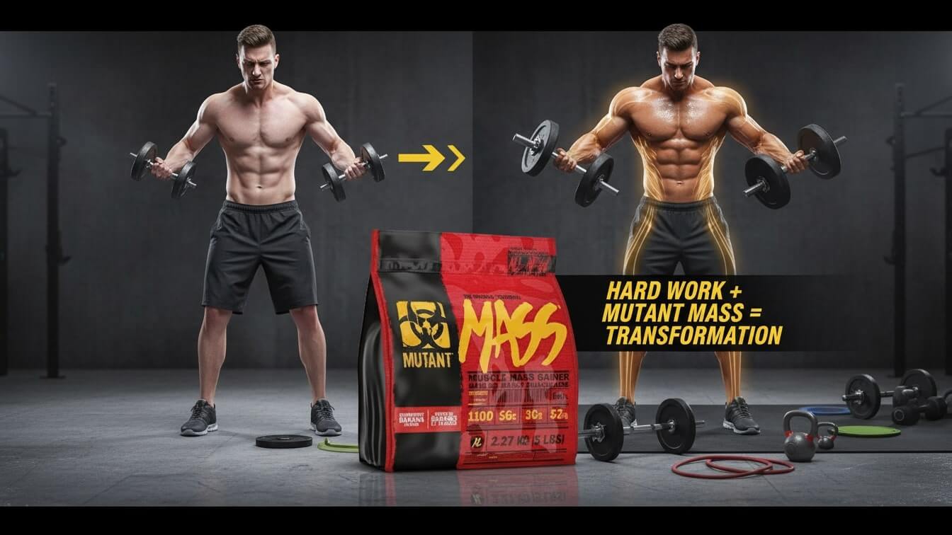 gaineris greitiems rezultatams kokybiška raumenų masė