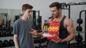 gaineris pradedantiems raumenų masei ir atsistatymui Mutant Mass