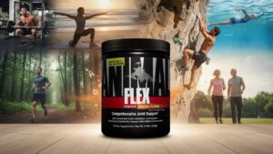 papildai sąnariams nuo traškėjimo Universal Nutrition Animal Flex milteliai