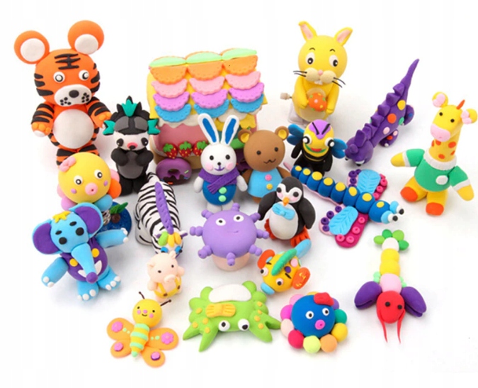 naujoviškas sukietėjantis plastilinas modelina