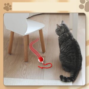 Žaislas naminiams gyvūnėliams, kuris juda nuo prisilietimo