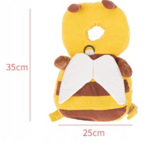 Reguliuojama kūdikių galvos apsauga nuo kritimų