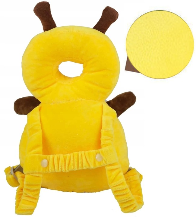 Reguliuojama kūdikių galvos apsauga nuo kritimų