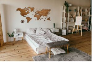 Medinis pasaulio žemėlapis kaina