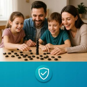 Magnetų dėliojimo žaidimas