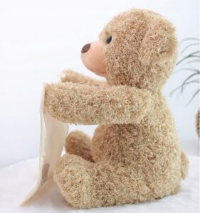 Peek A Boo meškiukas kaina