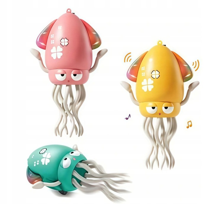 Interaktyvus muzikinis žaislas "Squid dance"