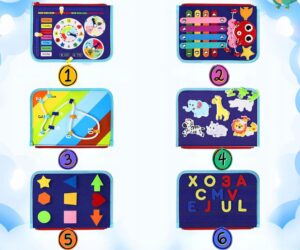 Sensorinis žaislas Aranee Busy Board