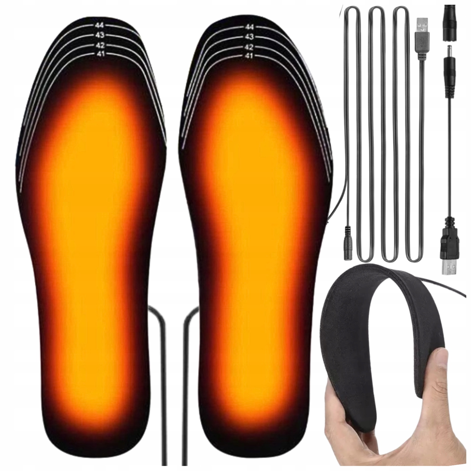 Elektriniai šildantys batų įdėklai