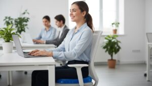 Ergonomiška gelinė pagalvėlė sėdėjimui – mažina skausmą ir užtikrina komfortą