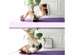 Treniruoklis atsilenkimams/pilvo preso INDIGO SIT UP BAR