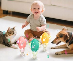 Interaktyvus muzikinis šokantis aštuonkojis vaikams