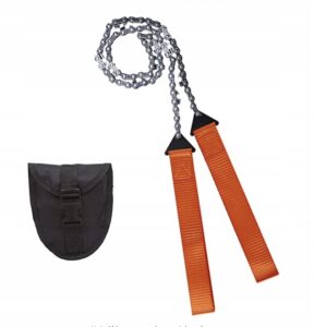 Nešiojamas grandininis rankinis pjūklas su rankenomis – greitas ir patikimas pjovimas bet kur