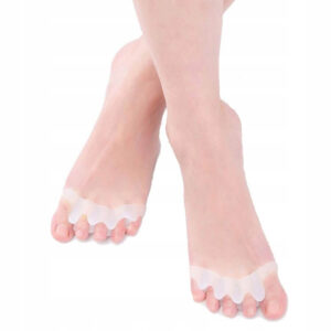 Minkštas silikoninis įtvaras pėdų deformacijai tiesinti